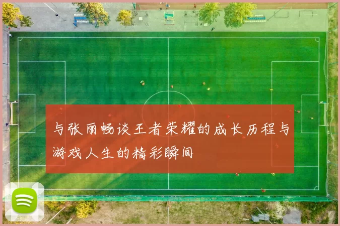 与张丽畅谈王者荣耀的成长历程与游戏人生的精彩瞬间